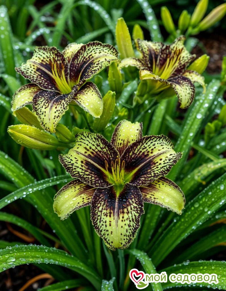 Лилейник Олив Глоу